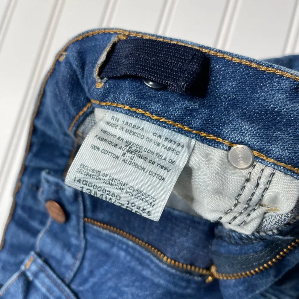 Wrangler kids size 8 slim blue jeans 100% cotton - Picture 4 of 6